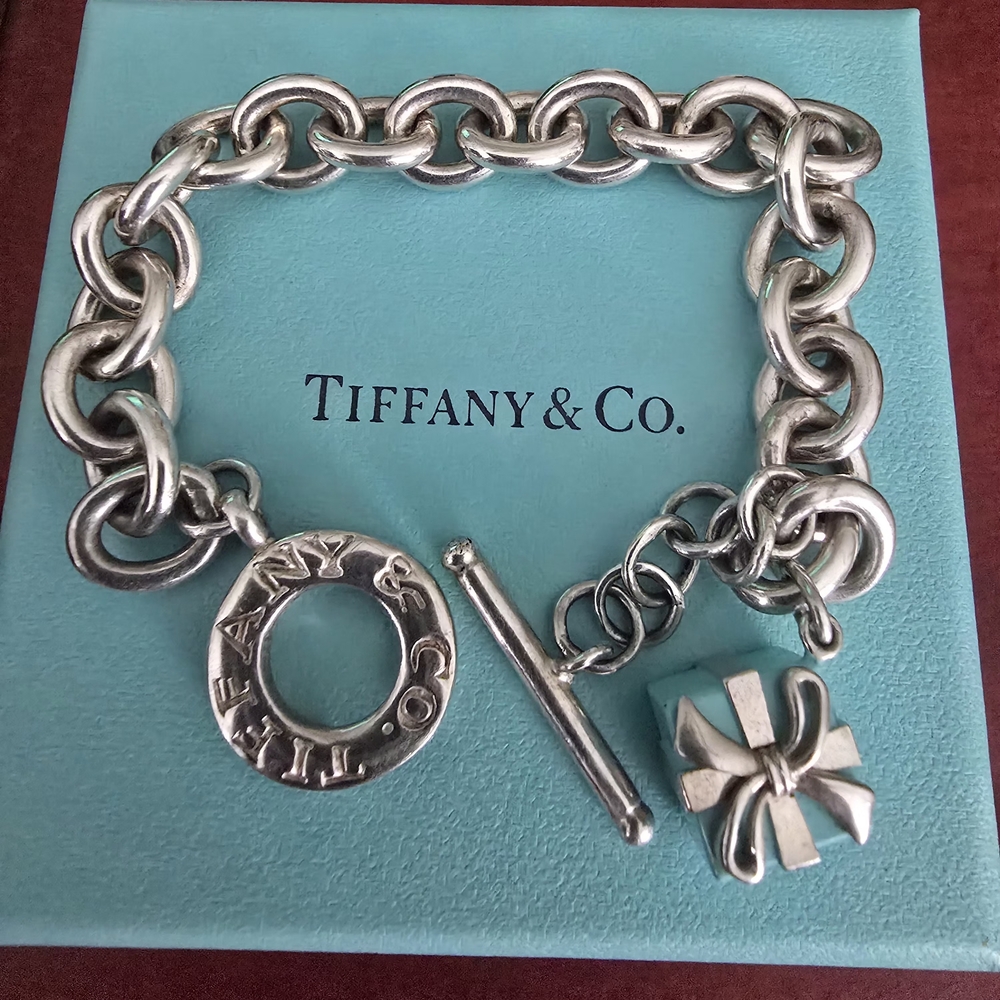 Tiffany & Co. Silver Charm Bracelet